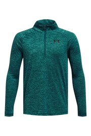 Under Armour Blue Tech 2.0 1/2 Zip Sweater - Image 1 of 2