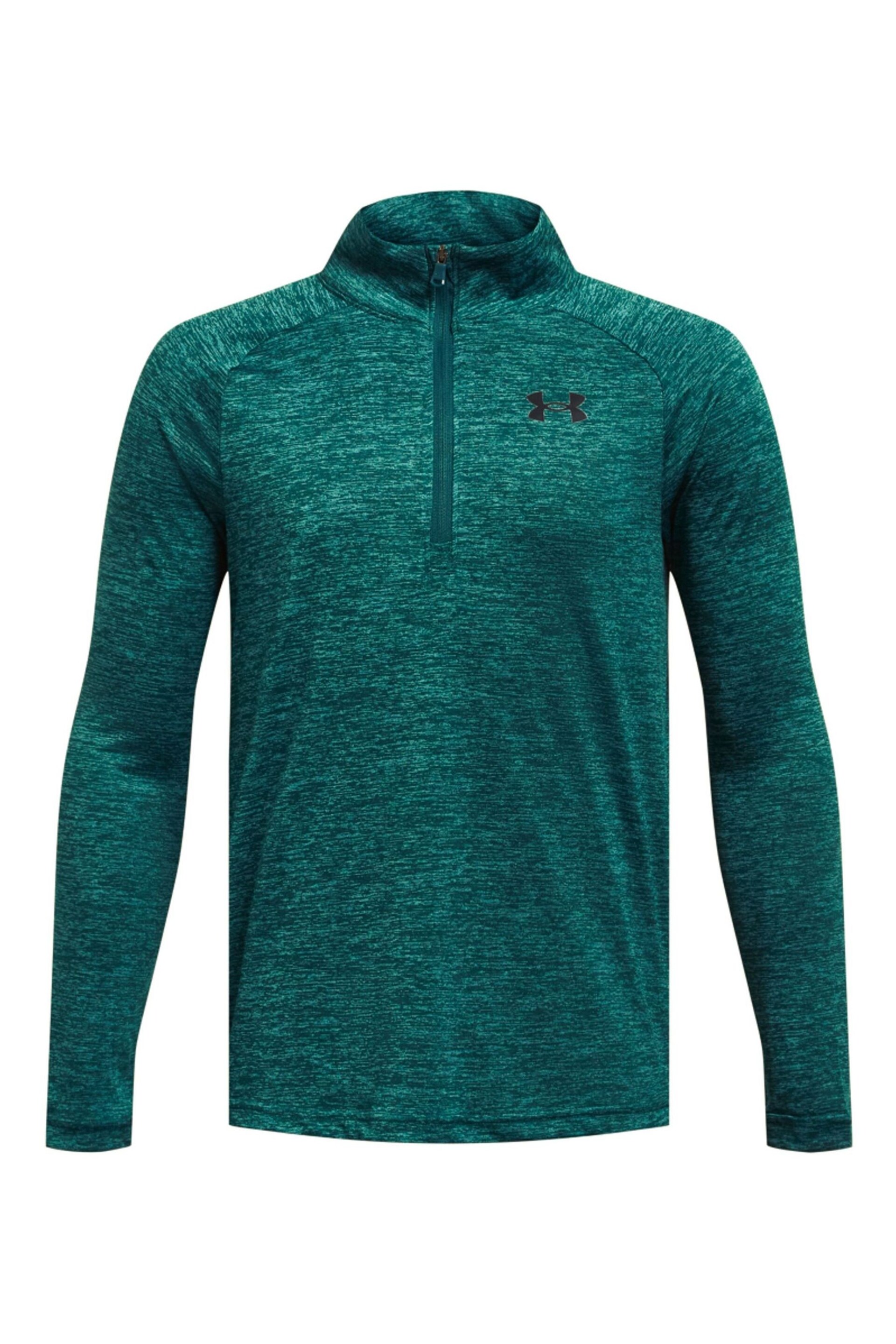 Under Armour Blue Tech 2.0 1/2 Zip Sweater - Image 1 of 2