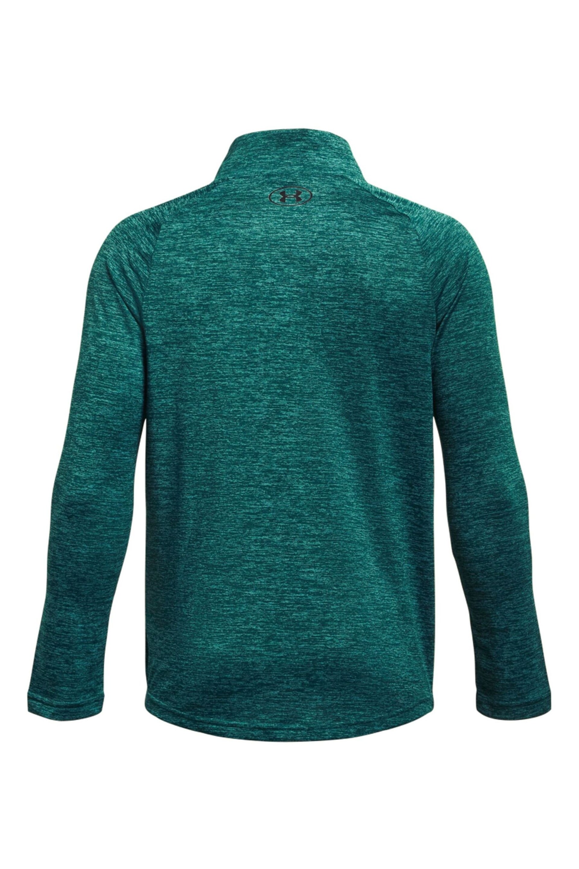 Under Armour Blue Tech 2.0 1/2 Zip Sweater - Image 2 of 2