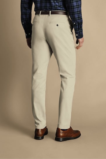 Charles Tyrwhitt Natural Classic Fit Ultimate non-iron Chino Trousers