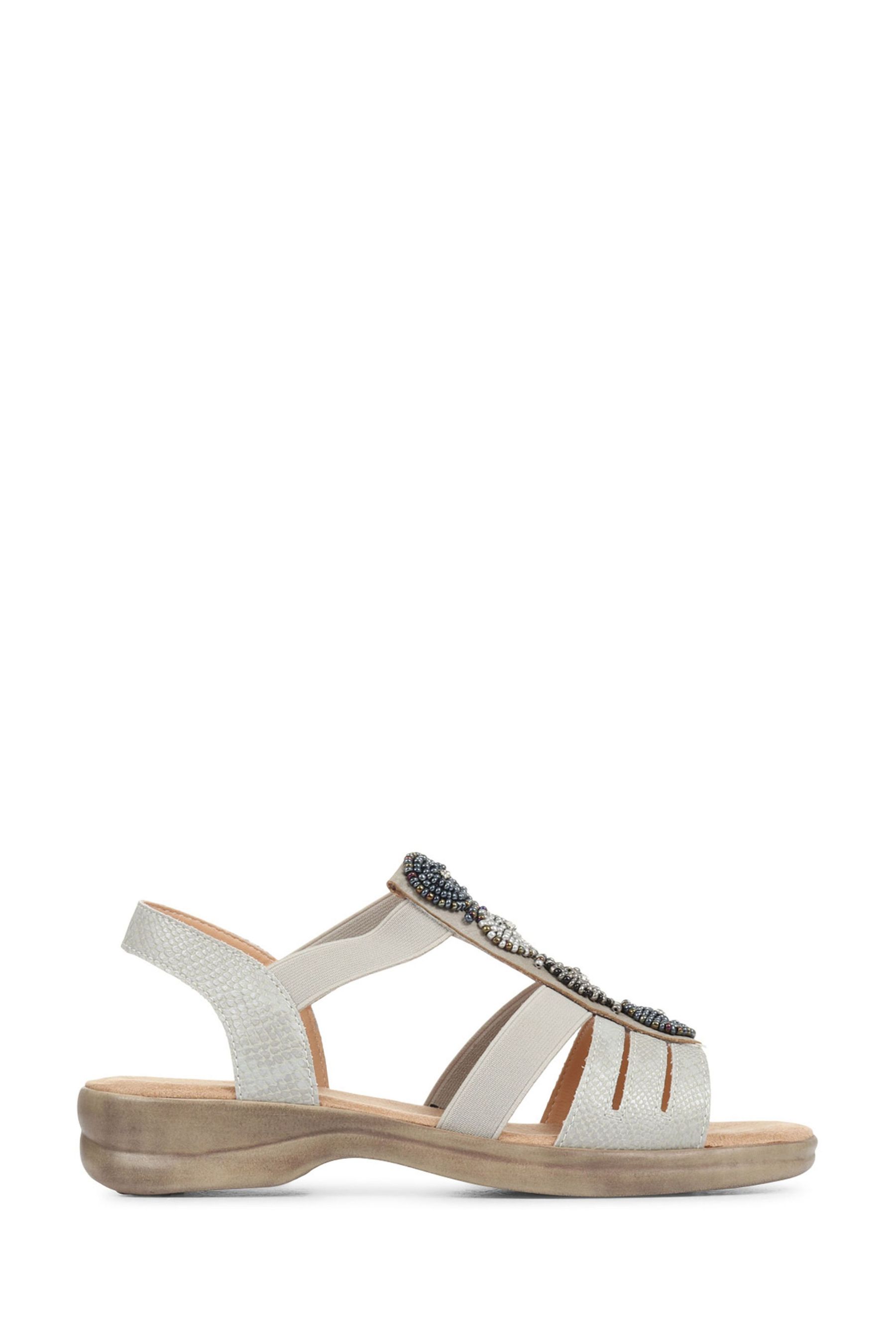 Buy Pavers Easy FIt Natural white Pavers Easy FIt Natural Maddy Extra Wide Fit Sandals from Next Luxembourg