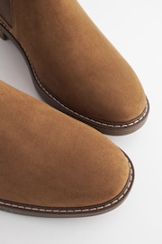 Tan Brown Chelsea Boots - Image 6 of 7