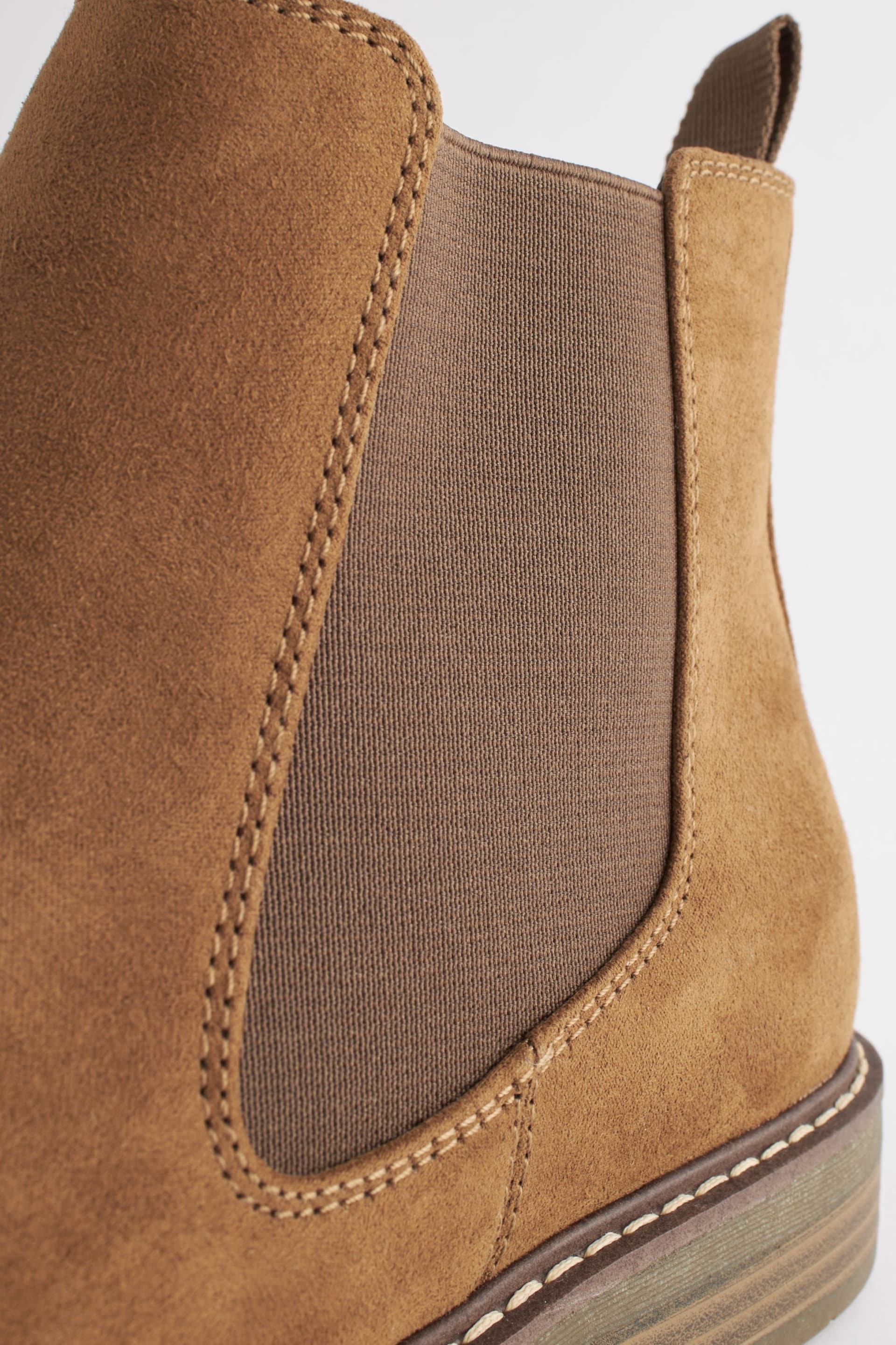 Tan Brown Chelsea Boots - Image 7 of 7