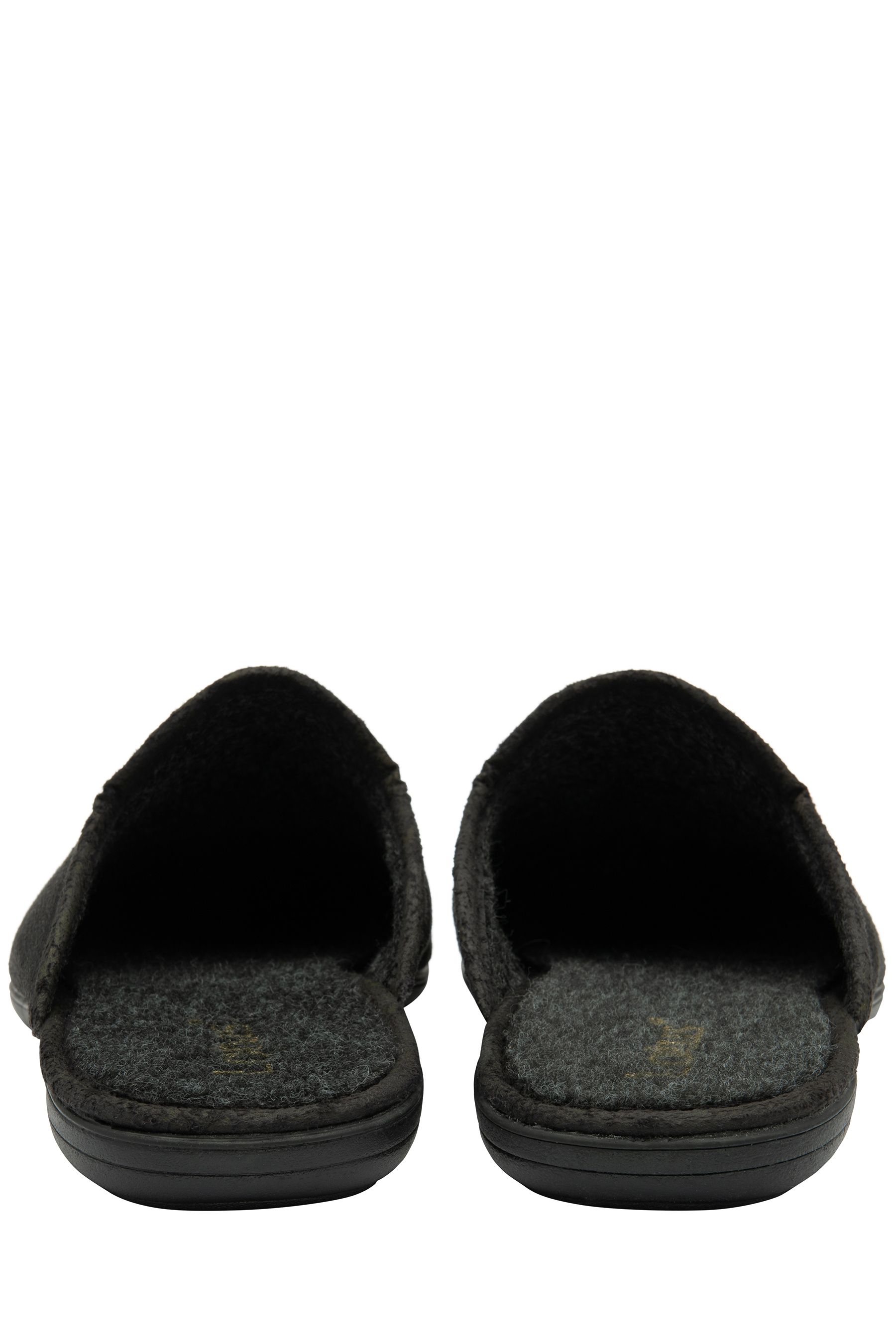 Buy Lotus Black Flat Mule Slippers from the Next UK online shop