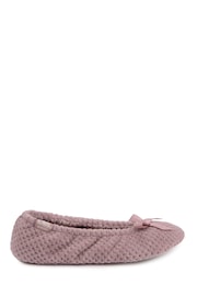 Totes Pink Isotoner Popcorn Slippers - Image 1 of 5