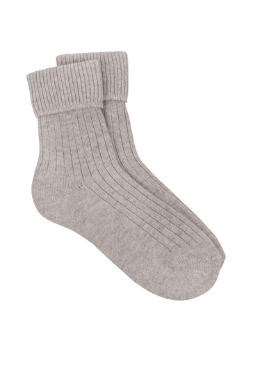 Totes Natural Ladies Cashmere Blend Socks