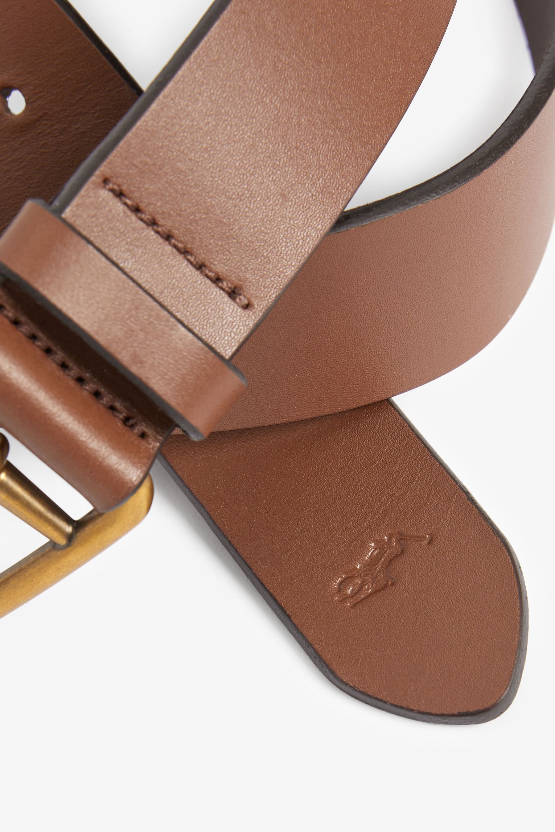 Buy Saddle Leather Logo Belt from the Next UK online shop