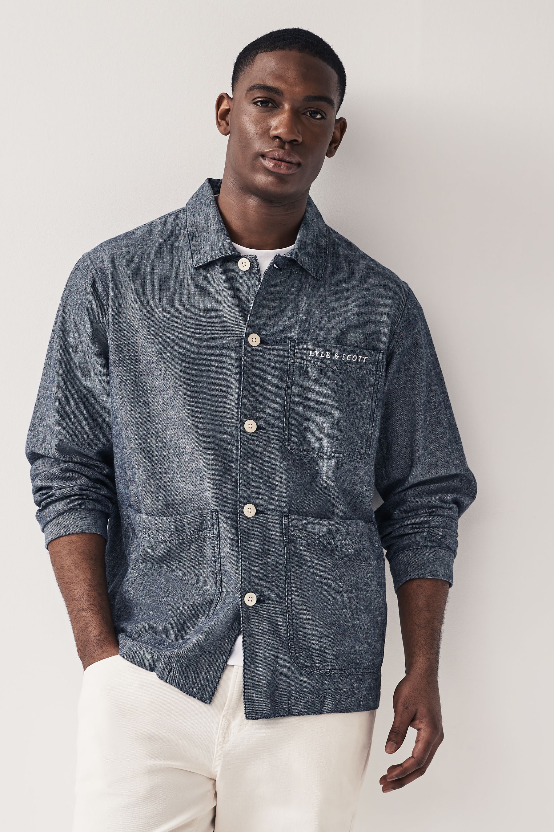 Lyle and scott overshirt on sale