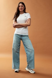 The North Face White Womens Simple Dome T-Shirt - Image 2 of 7