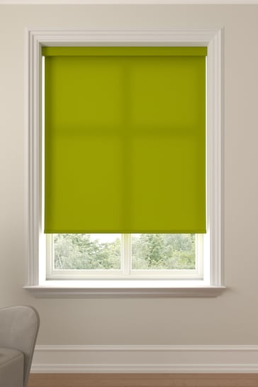 Apple Green Asher Made To Measure Light Filtering Roller Blind