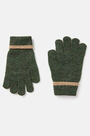 Joules Eloise Green Knitted Gloves - Image 3 of 4
