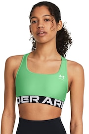 Under Armour Green HG Mid Bra - Image 1 of 4