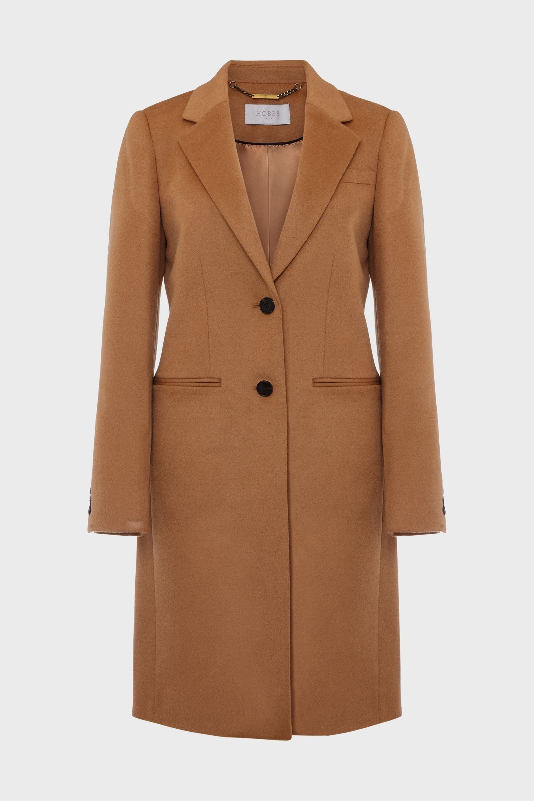 Hobbs Brown Petite Petite Tilda Coat