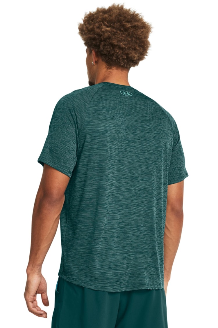 Under Armour Teal Blue Tech Short Sleeve Crew T-Shirt - Image 2 of 3