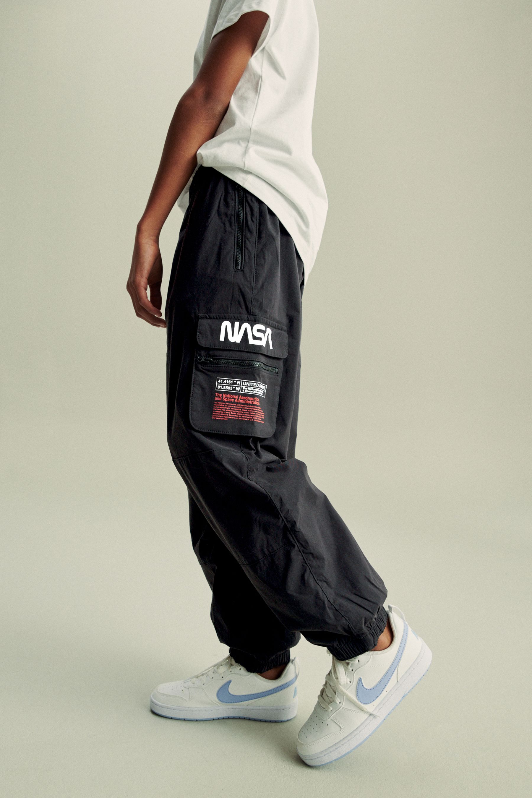 Nasa sweatpants black new arrivals