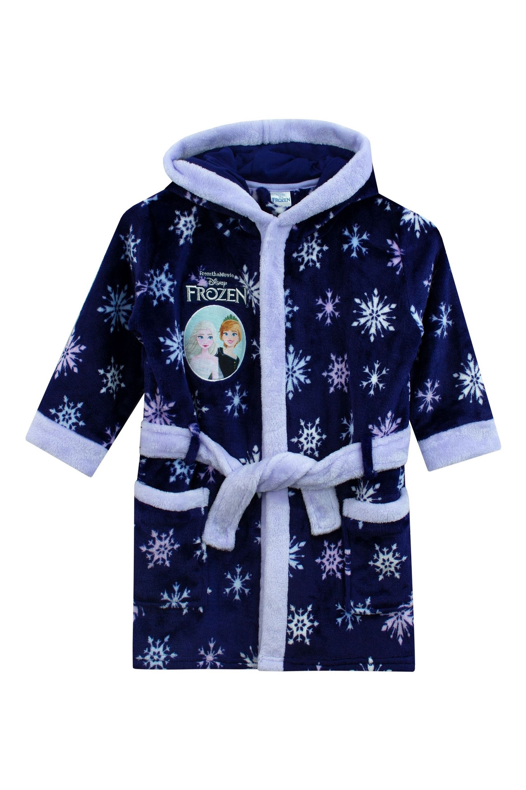 Disney Frozen 2 Girls Button-Up Pajama , Classic 2-Piece Set, Sizes 4-10 -  Walmart.com