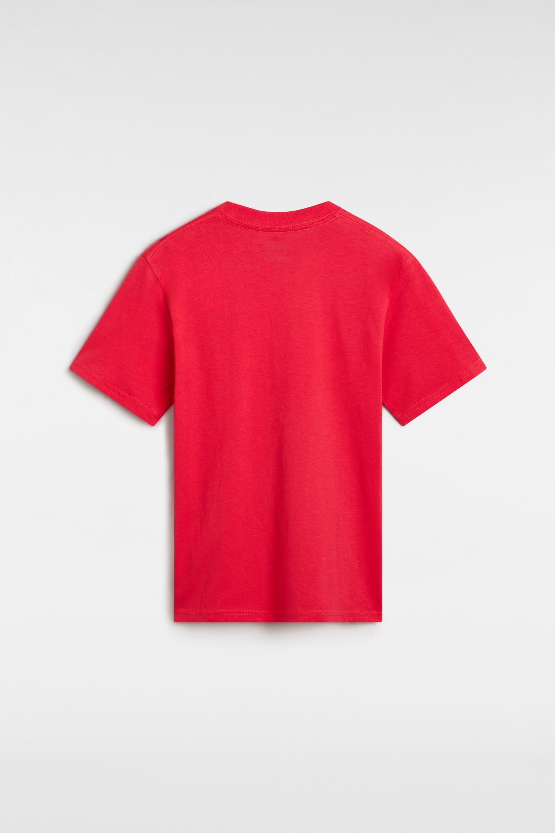 Vans red boys online