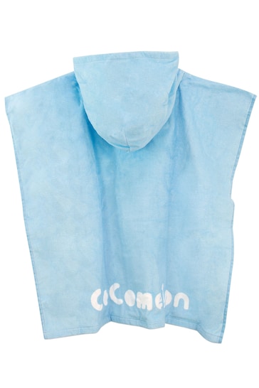 Character Blue Cocomelon License Kids Printed Swim & Beach Towel Poncho