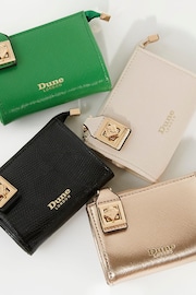 Dune London Cream Koined Turnlock Cardholder - Image 6 of 6