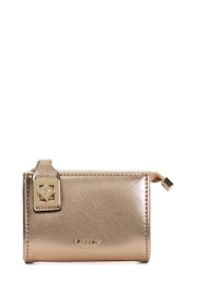 Dune London Gold Koined Turnlock Cardholder - Image 1 of 6