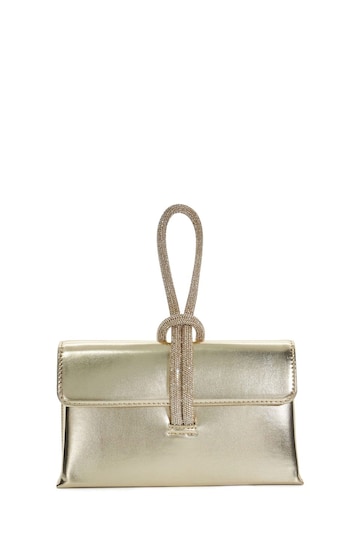 Dune London Gold Chrome Diamanté Handle Brynie Grab Bag