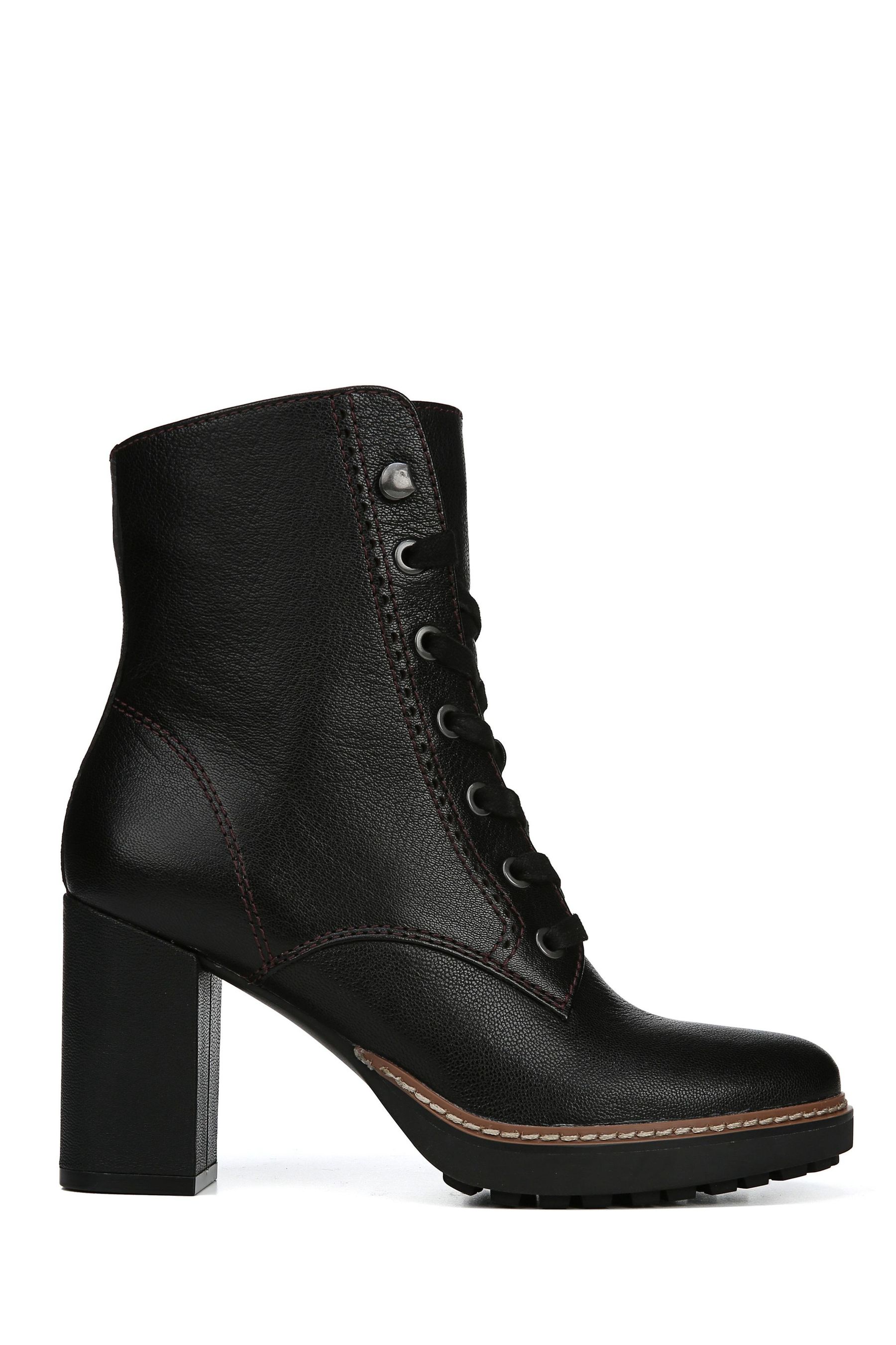 Buy Naturalizer Leather Callie Ankle Black Boots from the Next UK ...