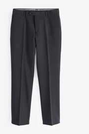 Black Regular Fit Signature Tollegno Italian Fabric Suit Trousers - Image 5 of 8