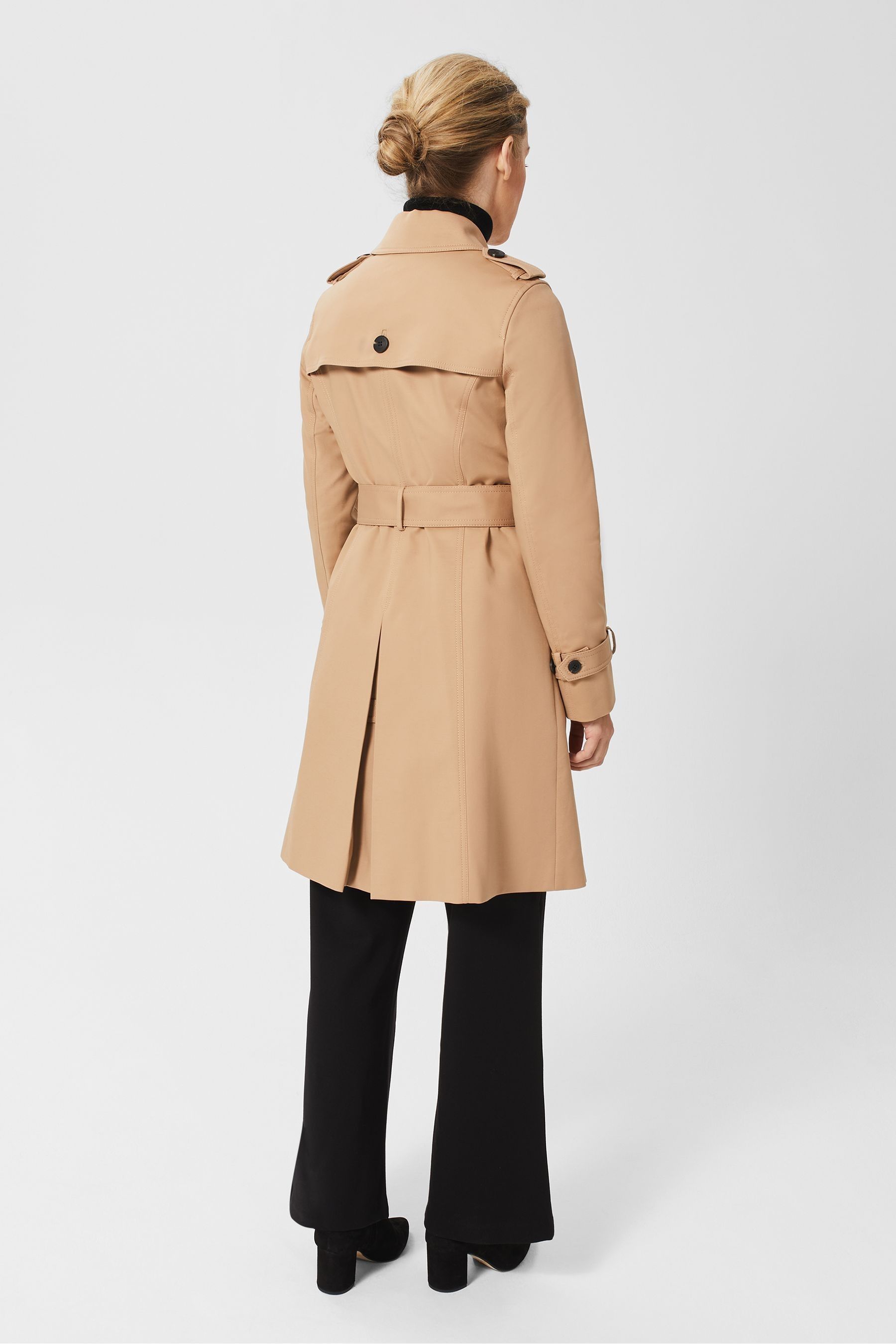 Hobbs trench coat top