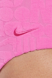 Nike Pink Terry One Piece Swimsuit - Image 4 of 5