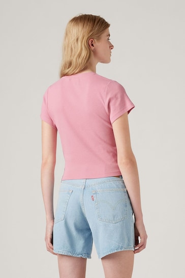 Levi's® Pink Crop T-Shirt