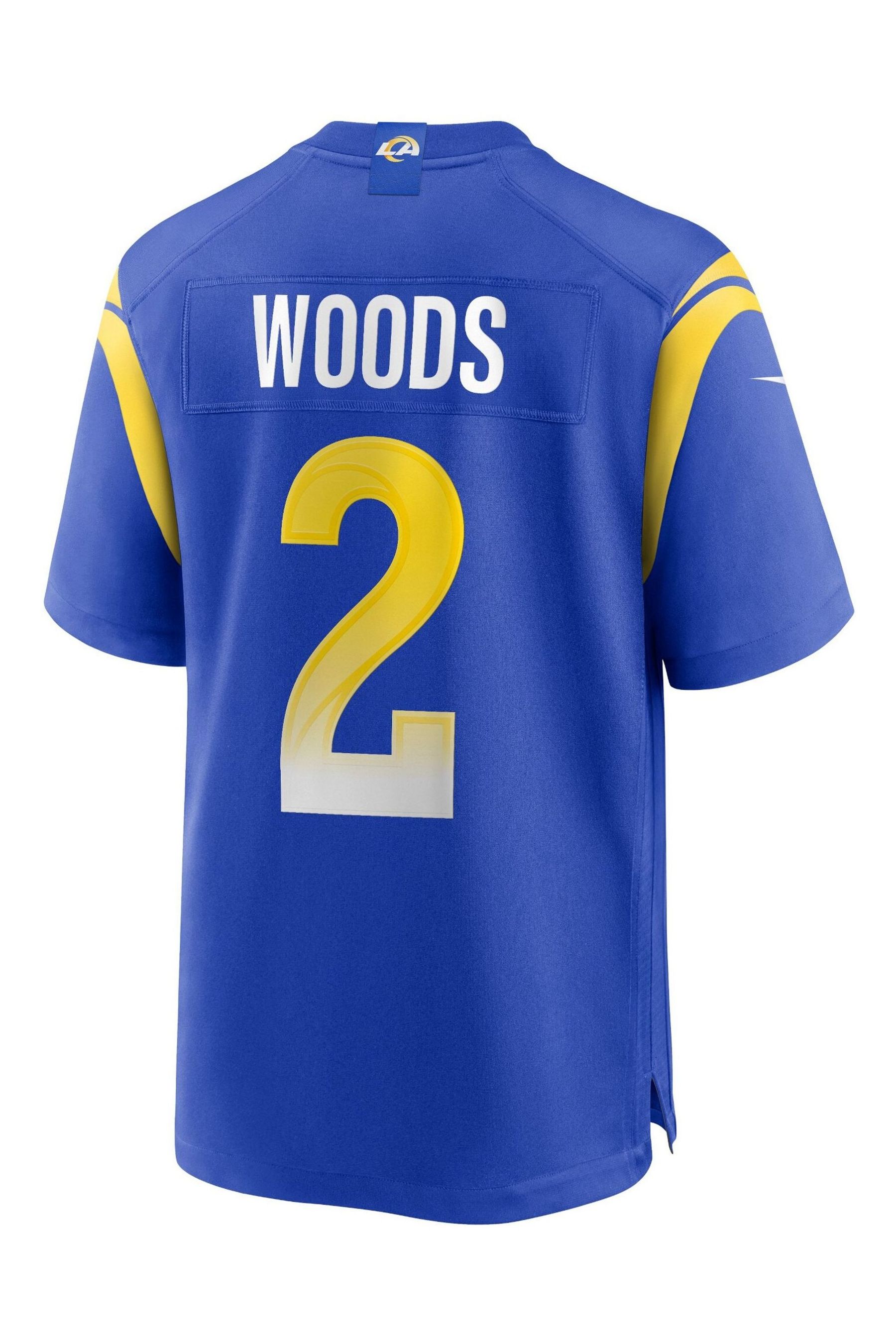 Fanatics Blue Los Angeles Rams Home Game Robert Woods Jersey
