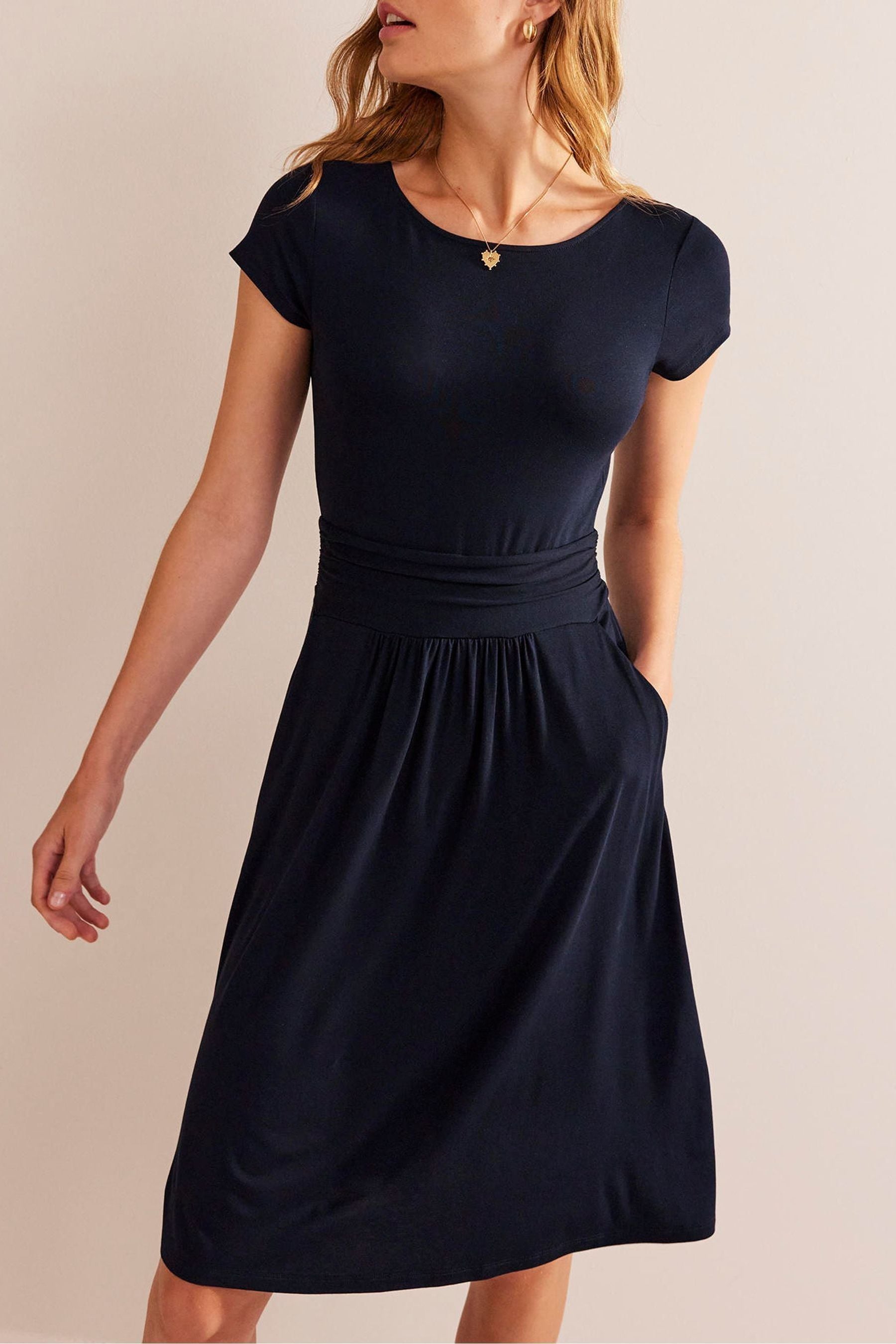 Buy Boden Dark Navy Amelie Jersey Dress from Next Canada