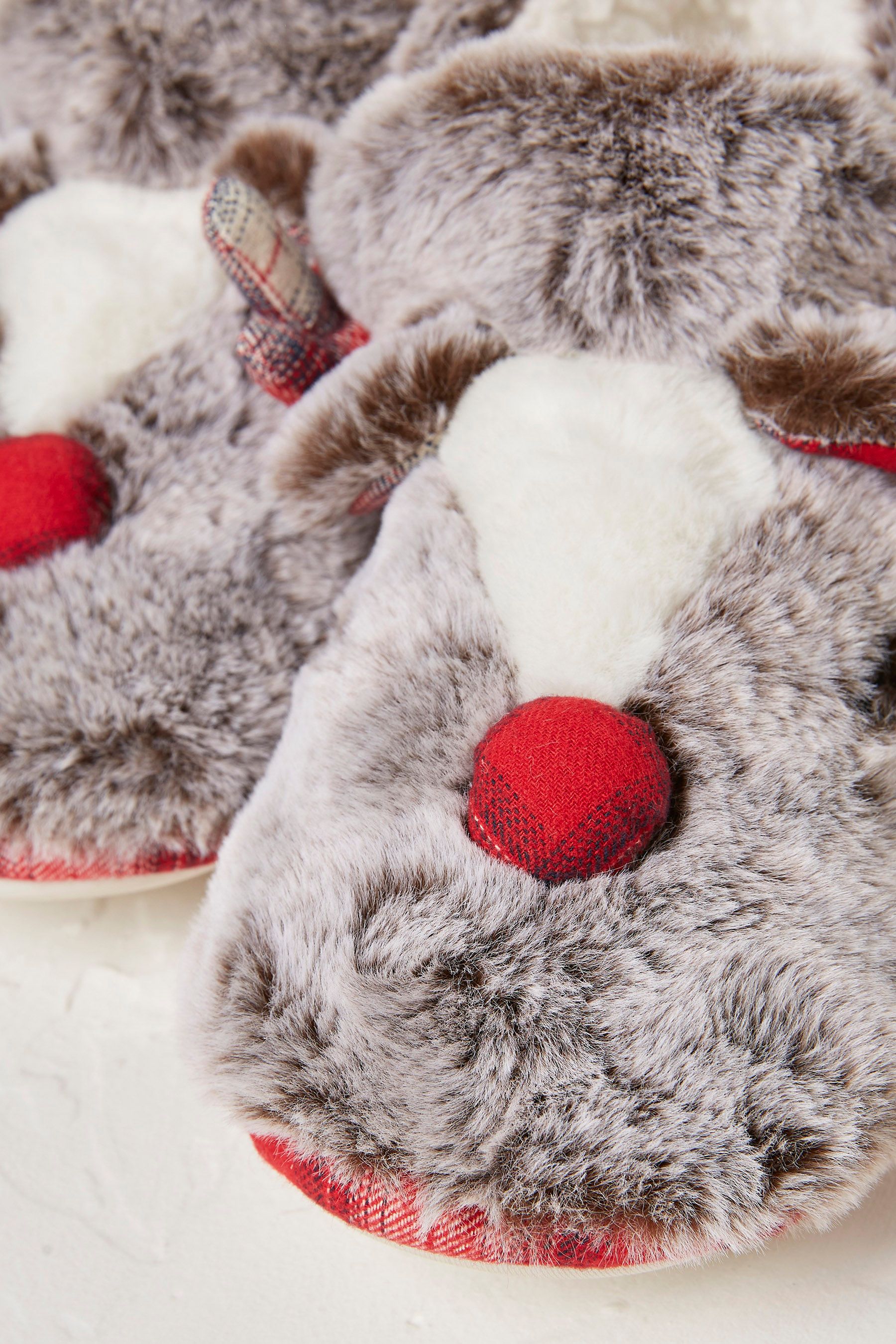 Next reindeer slippers shop