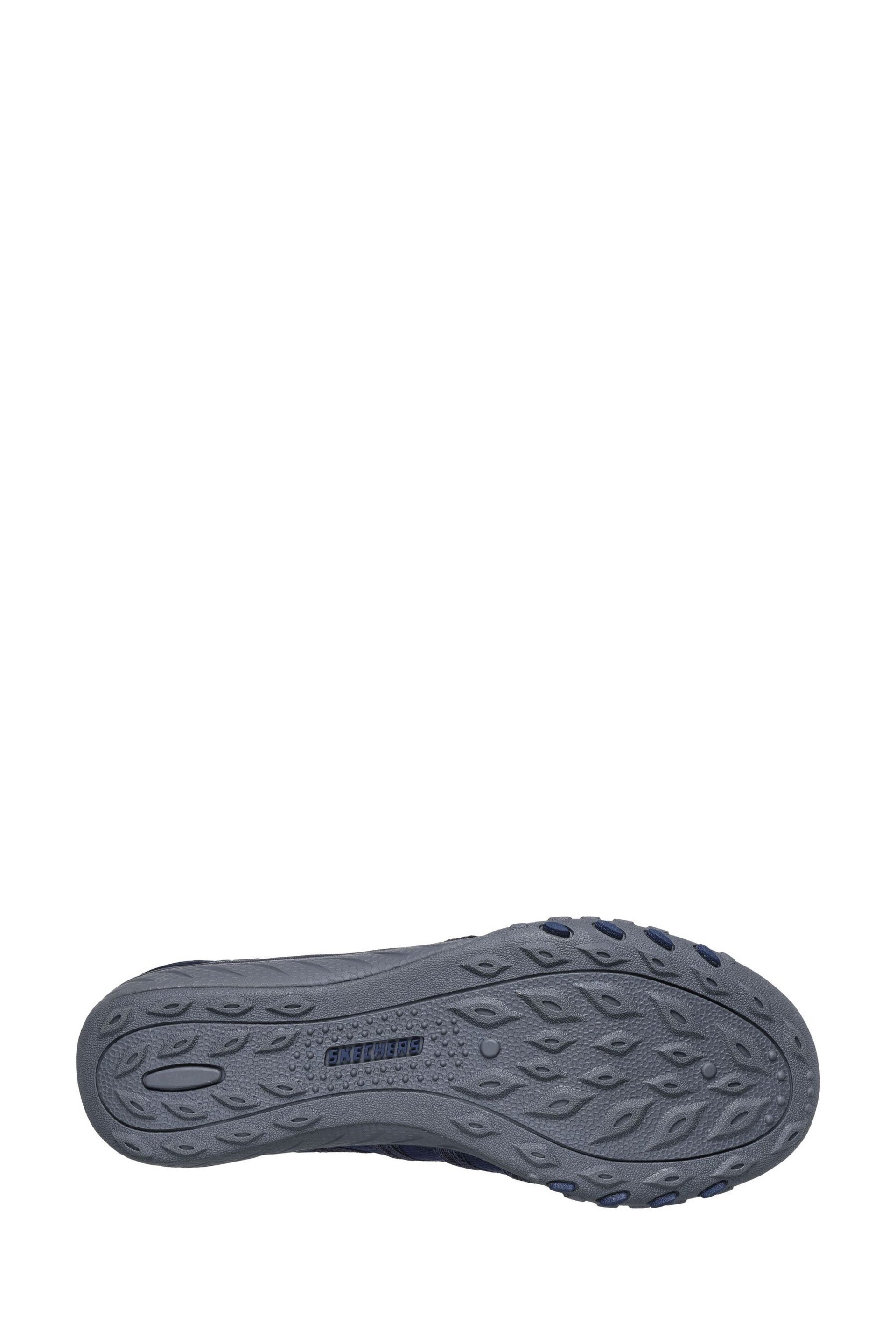 Skechers Blue Breathe Easy Roll With Me Trainers - Image 3 of 5