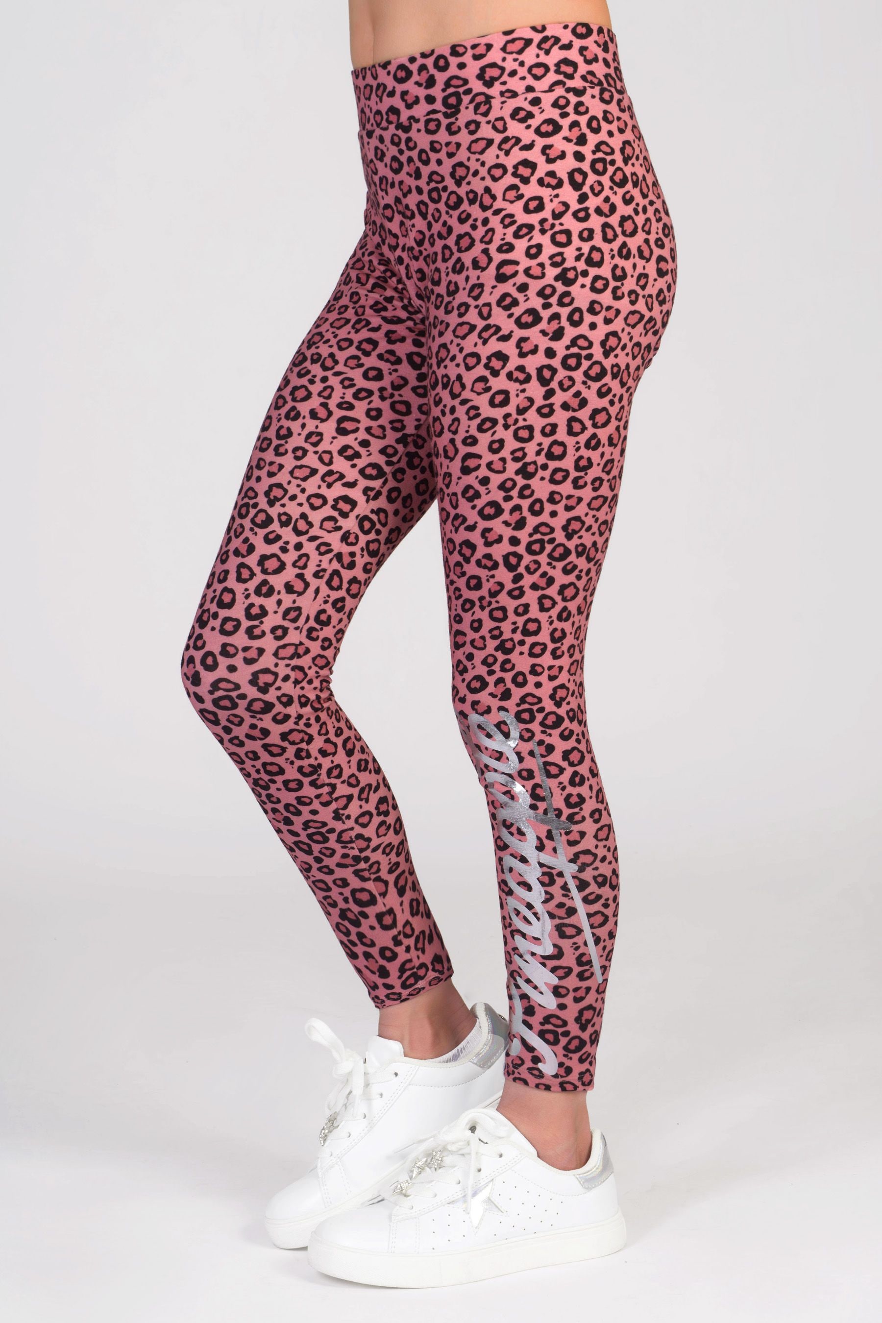 Buy Pineapple Animal Print Girls Leopard Leggings from Next Luxembourg