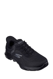 Skechers Black Go Walk 7 Valin Slip In Trainers - Image 4 of 4