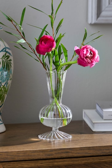 Nina Campbell Clear Stem Vase