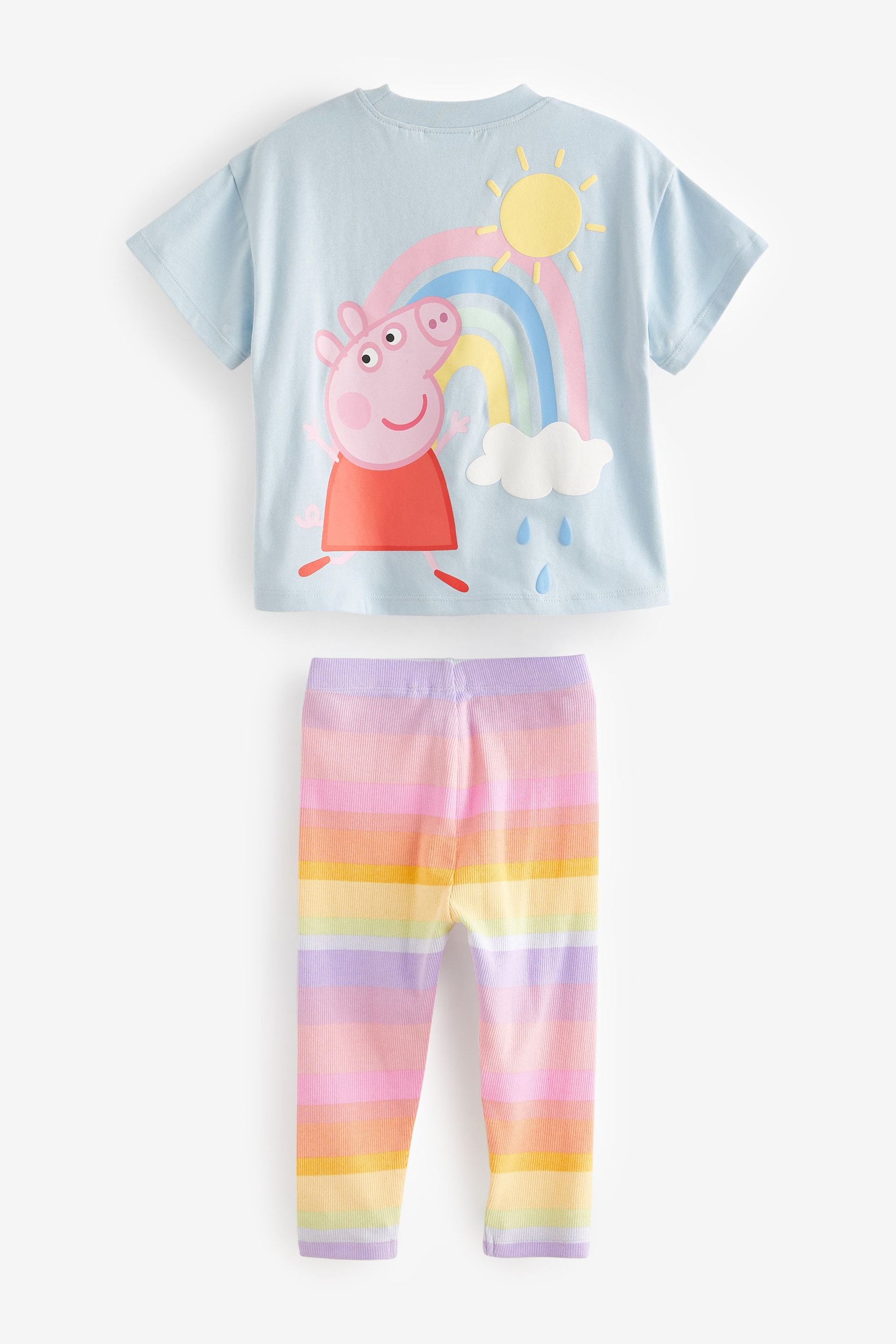 Blue Peppa Pig T-Shirt And Leggings Set (3mths-7yrs) - Image 7 of 8