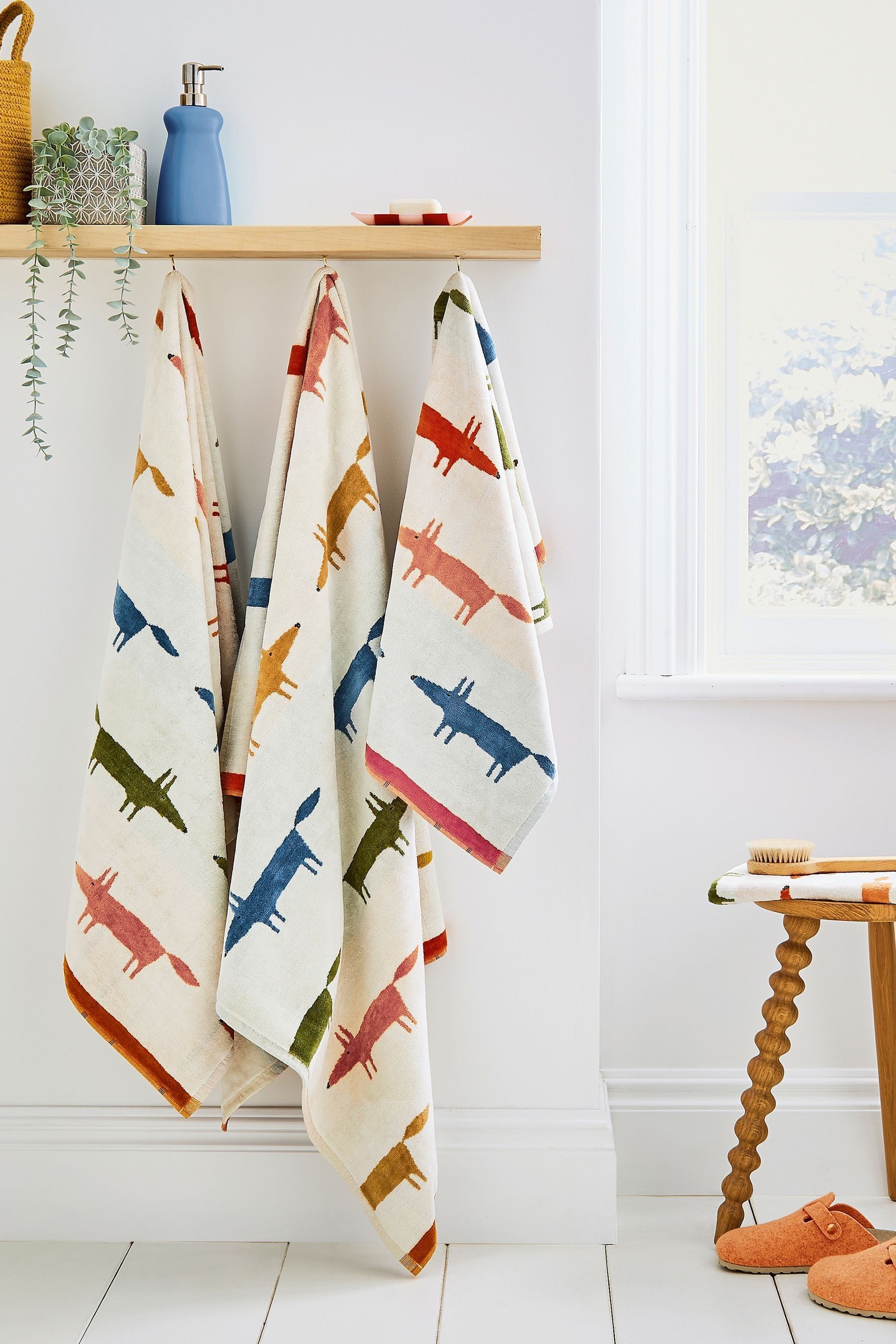 Buy Scion Cream Little Mr Fox Birthday 100 Cotton Towel from Next Ireland