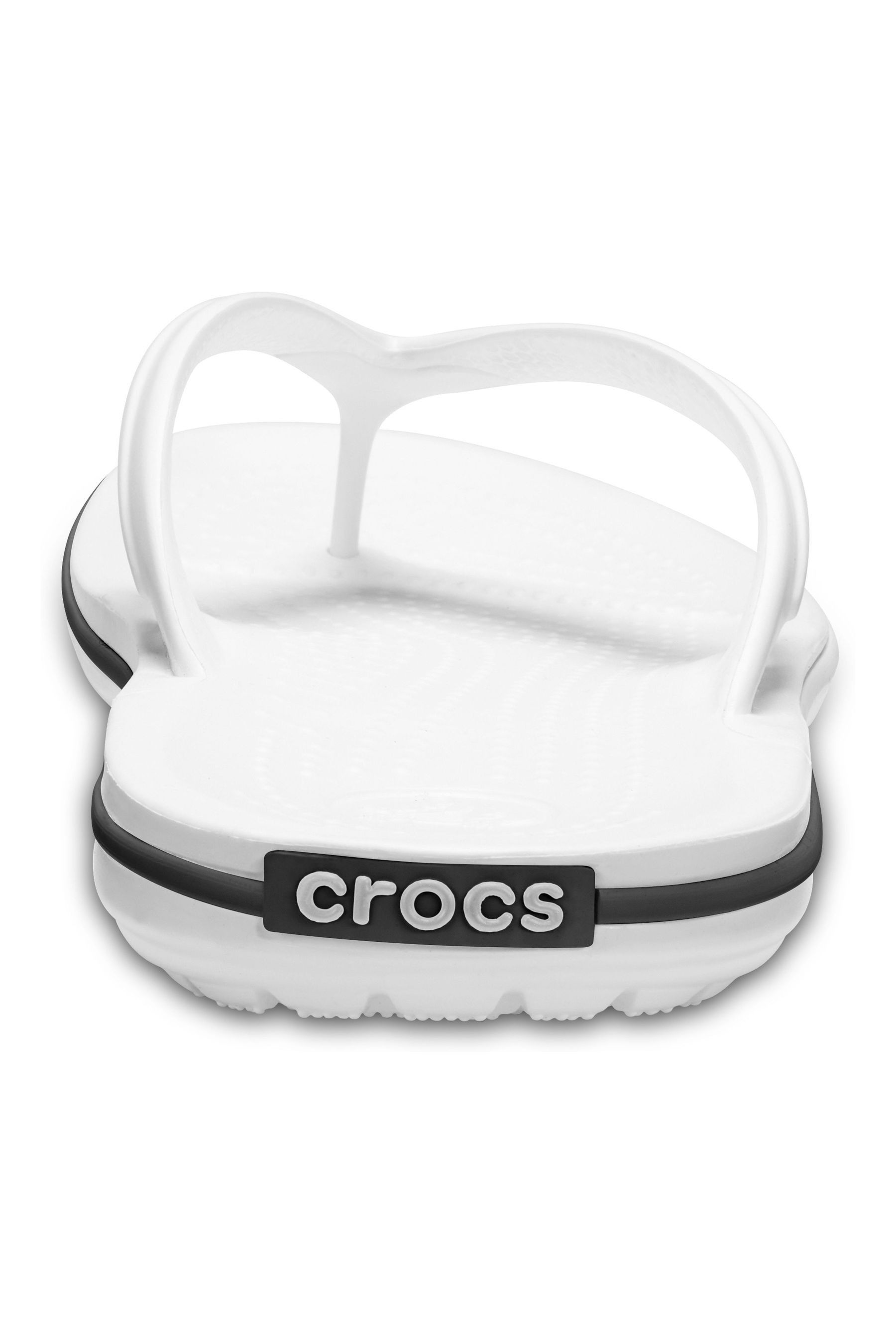 Crocband flip white shop