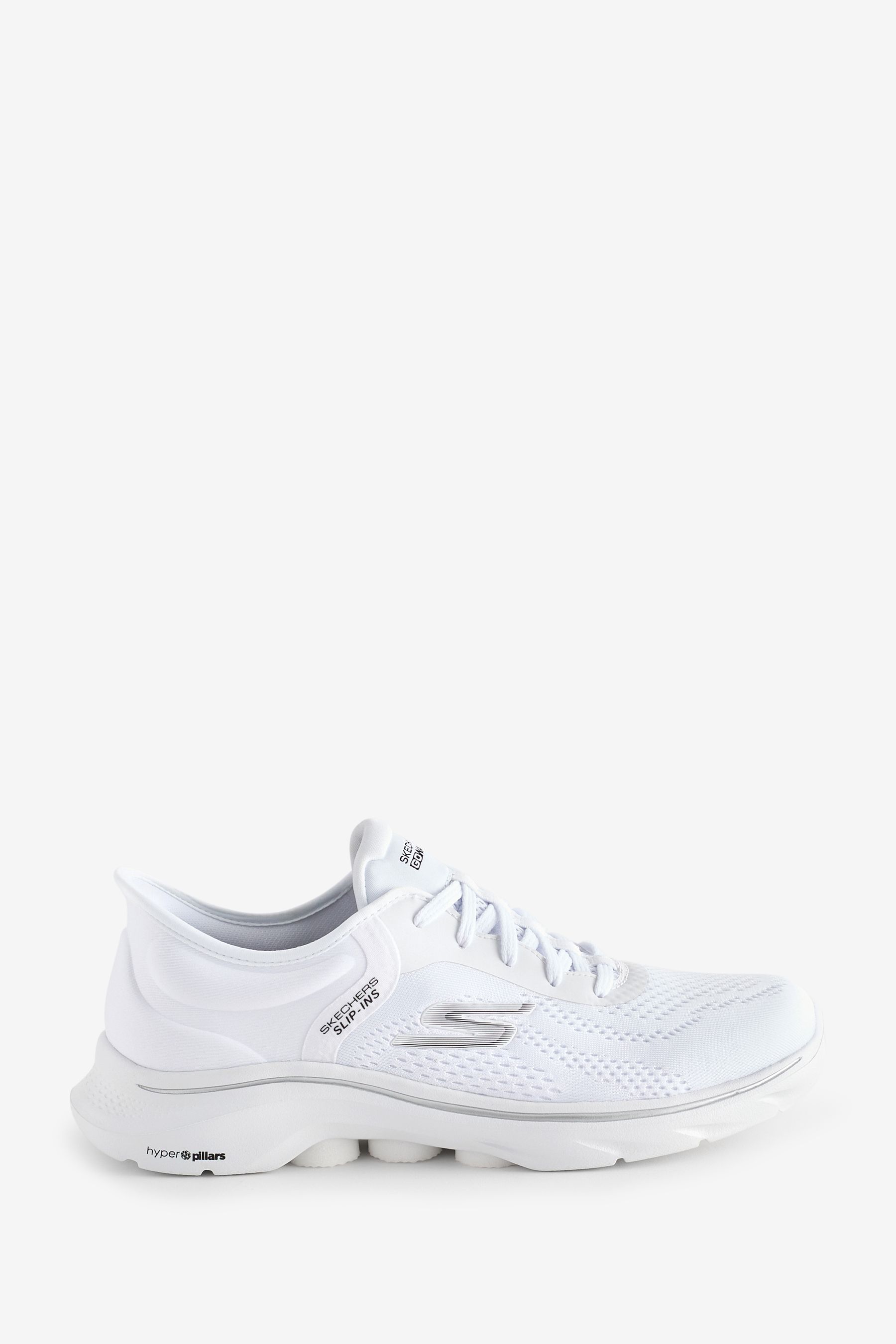 Skechers go run 7 womens white best sale