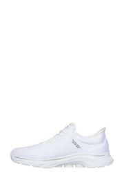 Skechers White Go Walk 7 Valin Slip In Trainers - Image 3 of 5