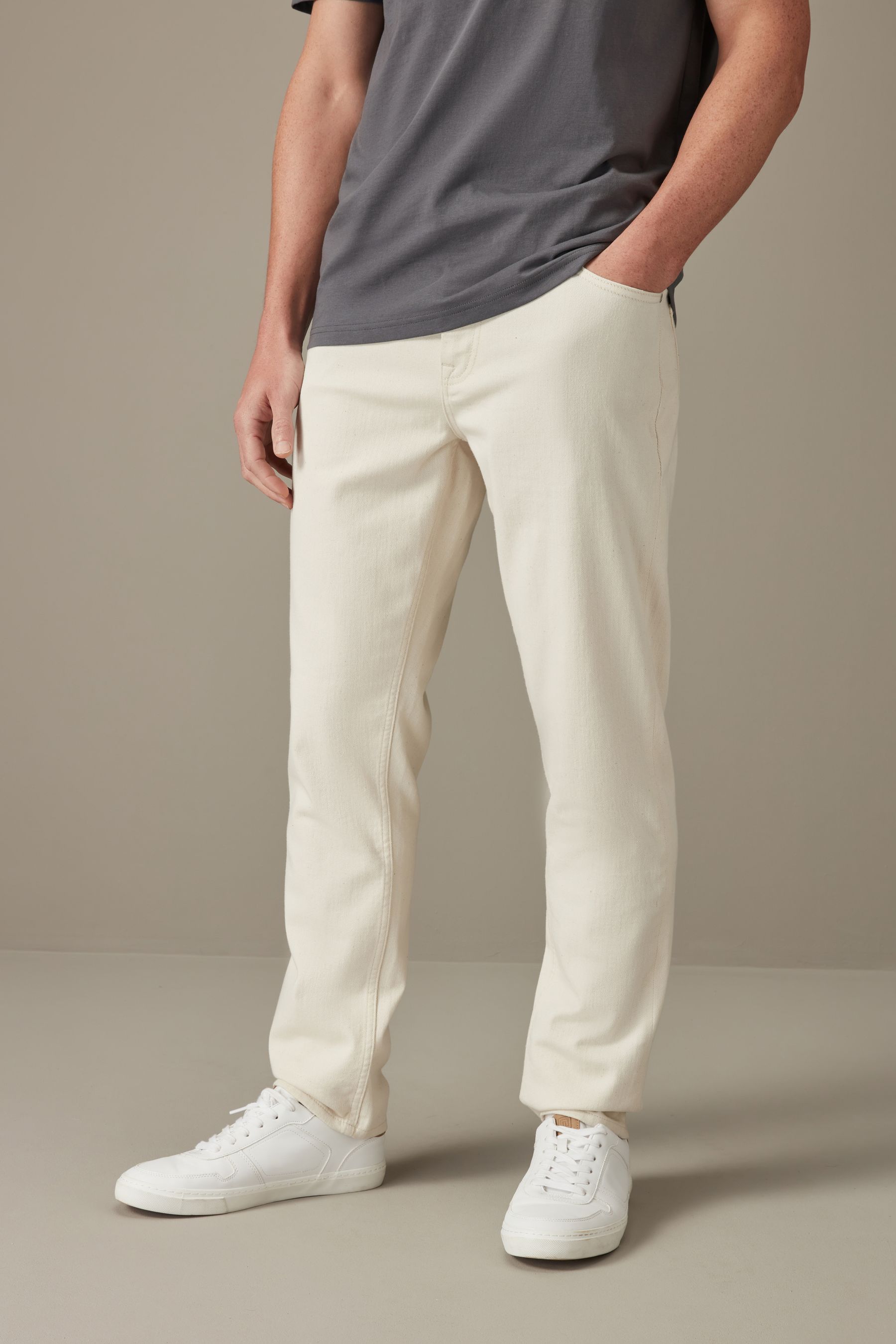 Next cream jeans on sale