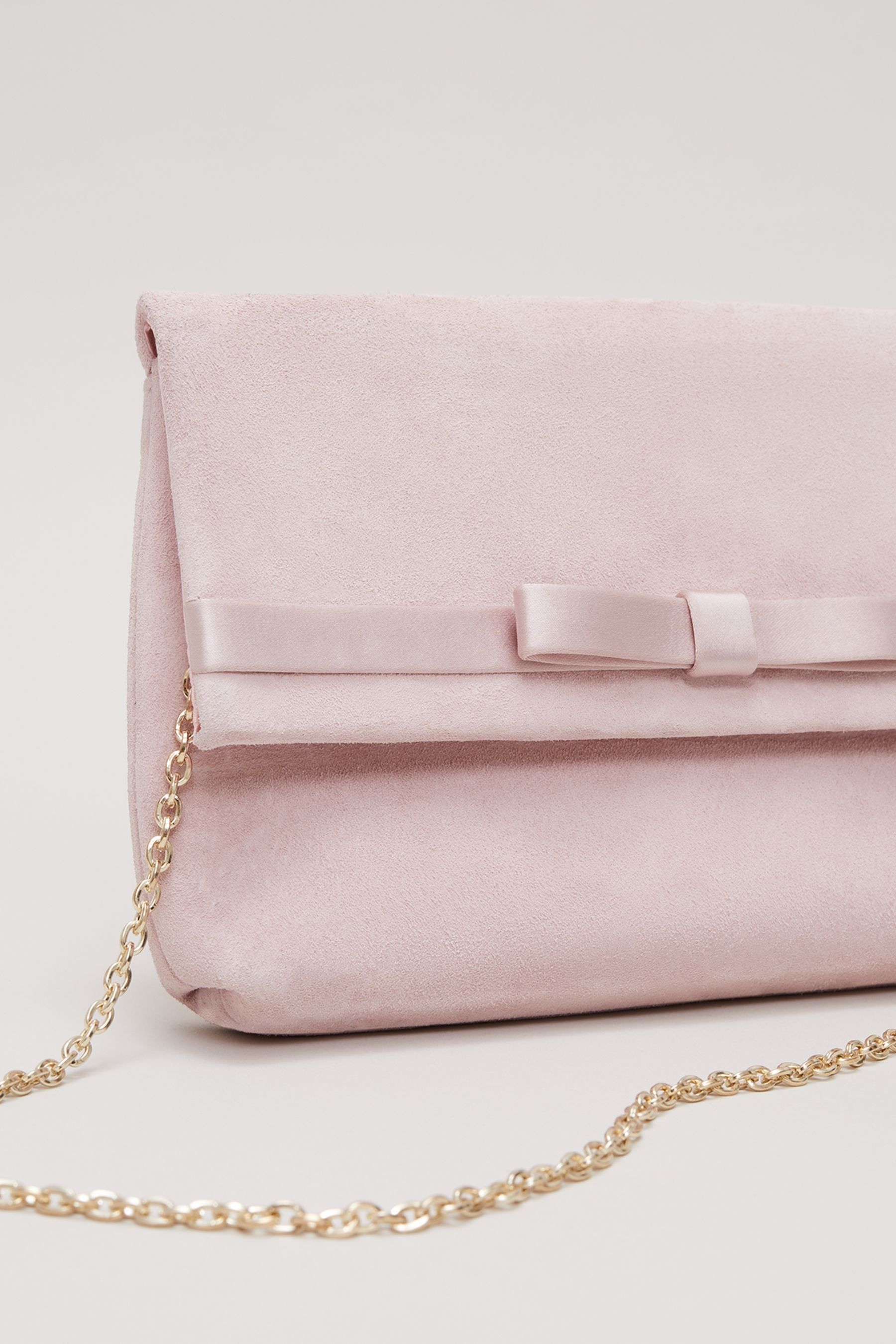 Ted baker pink bow clutch bag hot sale