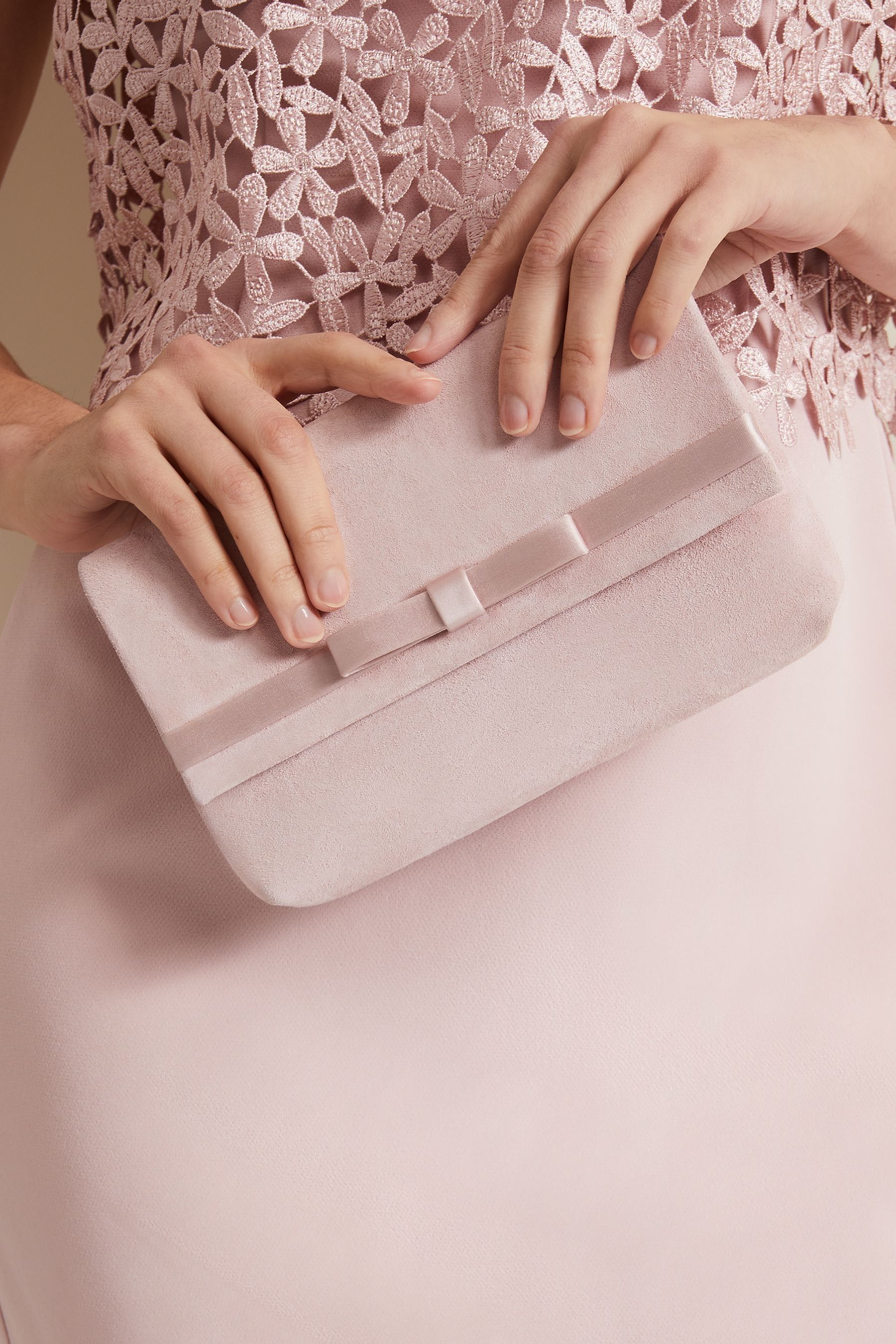 Ted baker pink satin bag 2025