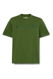 Timberland Green Embroidery T-Shirt - Image 5 of 5