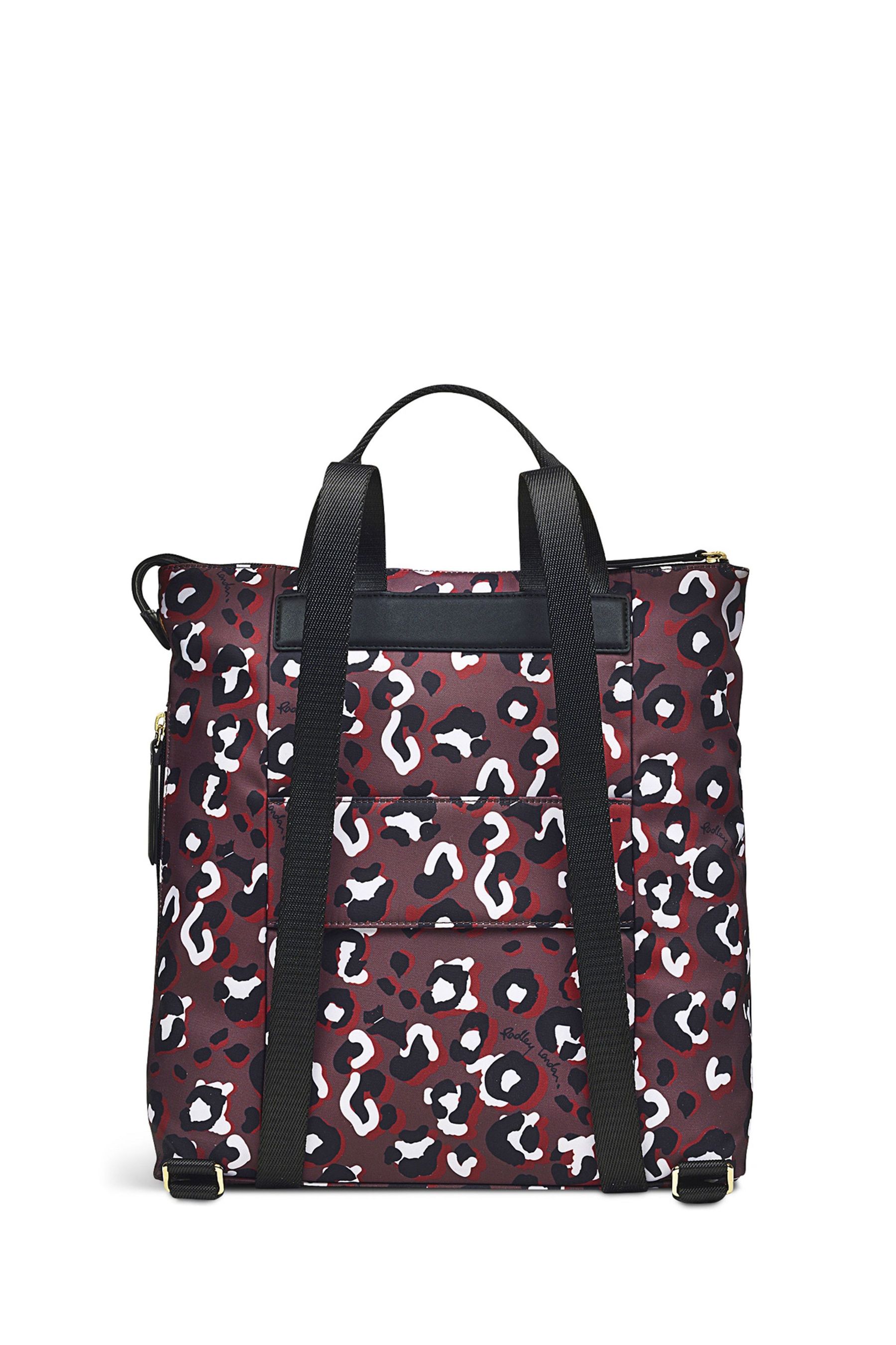 Radley new arrivals leopard backpack