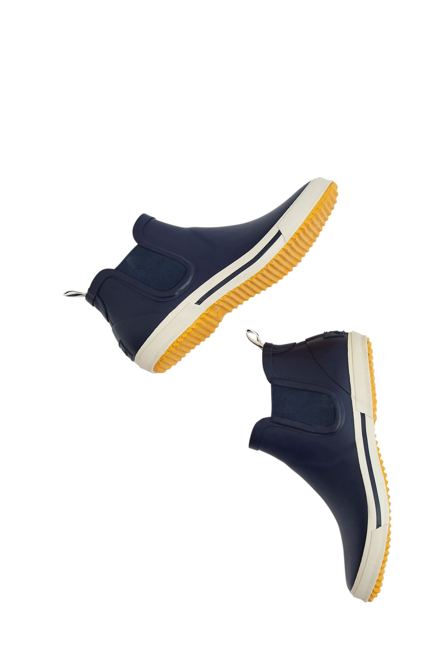 Joules rainwell short slip on rain boots cheap