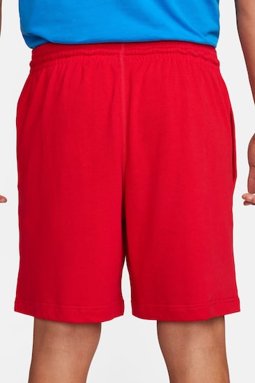 Nike Red Dri-FIT Club Knit Shorts