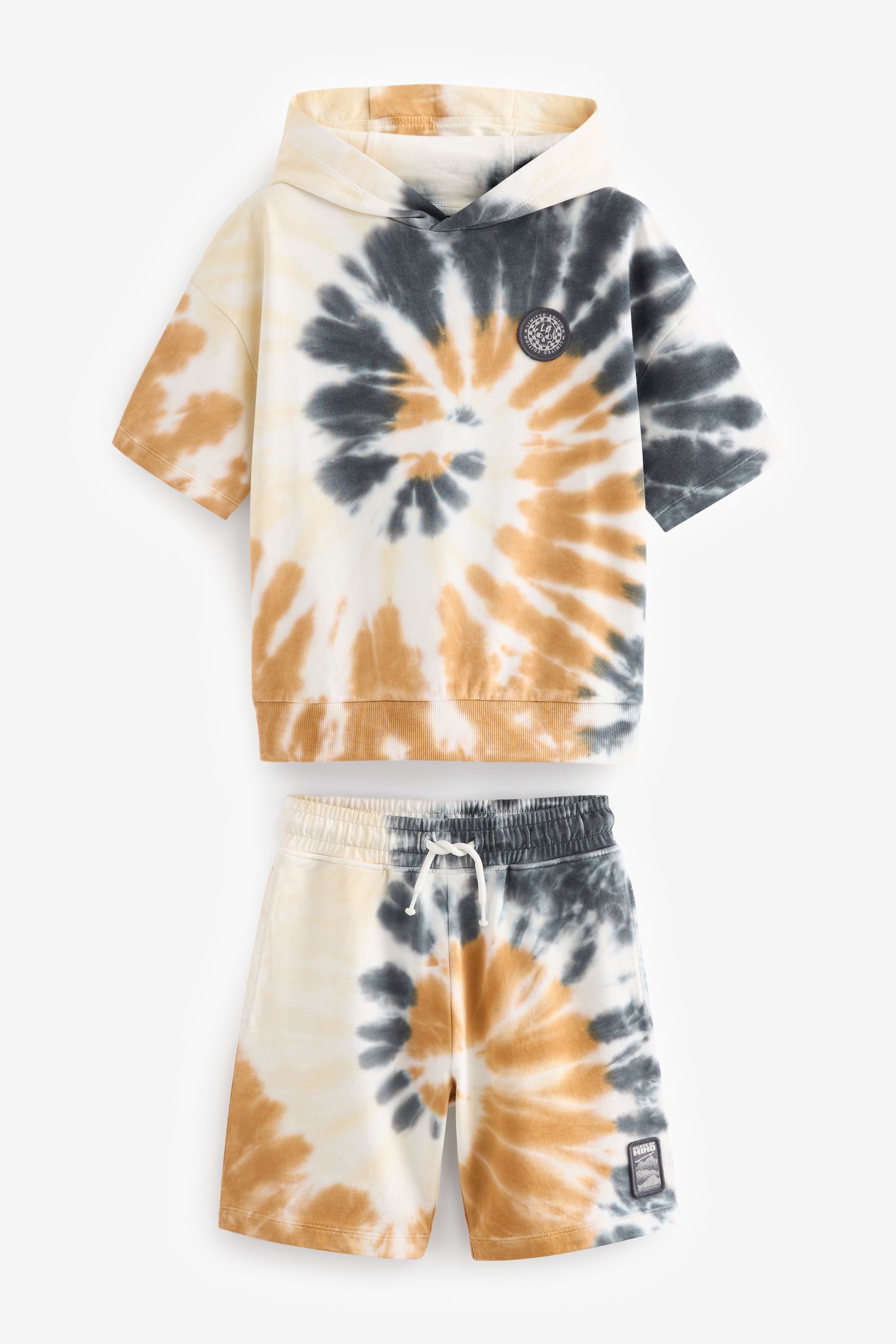 Tie dye sweatshirt shorts sale